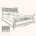 Letto Villa laccato F-63/7PE