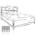 Letto Villa laccato F-66/7GL