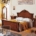 Letto intagliato