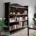 Libreria Naima laccata nera